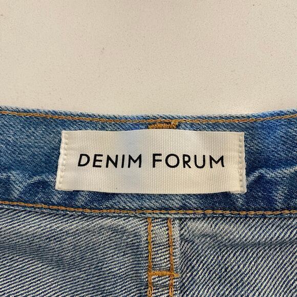 Denim Forum the ex-boyfriend hi-rise denim‎ shorts size 29 - Picture 5 of 12